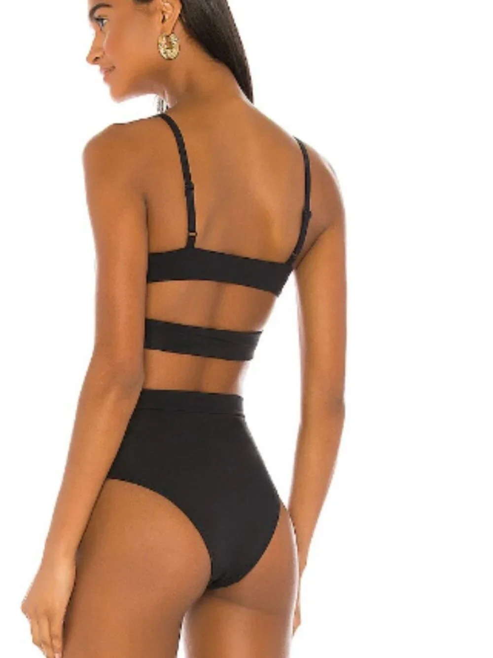 Tavik Black Swimwear - Juliet Bikini Set Size L